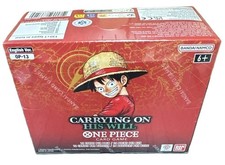 One Piece ENG Carrying on His Will OP-13 Box 24 Buste BANDAI CARD GAME