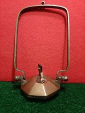 ANTICA LAMPADA AD OLIO A SOSPENSIONE IN OTTONE