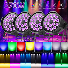 270W LED Par RGBW illuminazione palco 18 LED DMX Natale festa effetto luce