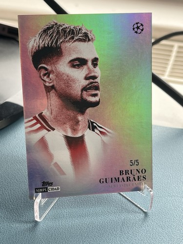 Bruno guimaraes topps - guimaraes,
