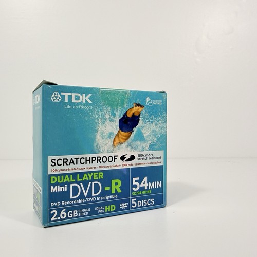 Tdk mini dvd - tdk,