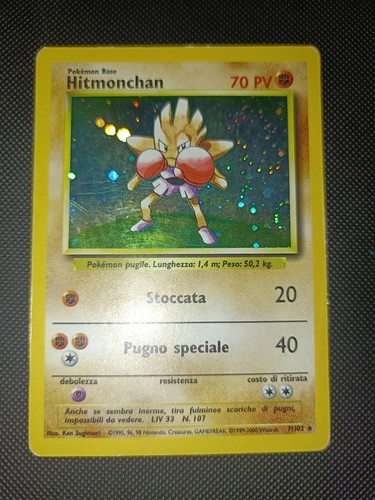 Pokemon hitmonchan 102 rara - pokemon,