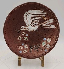 David Stewart Pottery Plate