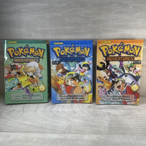 Pokemon adventures manga - adventures, e