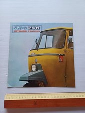 Piaggio Ape P 501 1978 depliant italiano originale