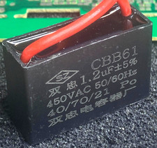 1,2uF 450VAC CBB61