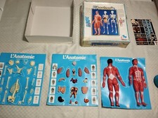 MODELLINO ESPLORANDO IL CORPO UMANO VINTAGE L'ANATOMIE LAFFONT VERSIONE FRANCESE