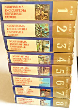 Nuovissima Enciclopedia Universale Curcio 8 Volumi (Completa)