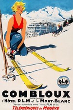 366224 Combloux Teleski Poster