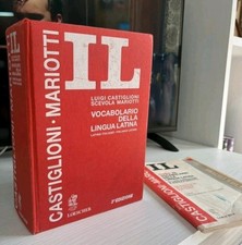 IL Vocabolario della Lingua Latina Dizionario Latino Italiano Castiglioni Mariot