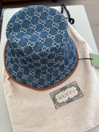Cappello gucci denim hat - gucci,,