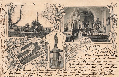 Cartolina ortisei chiesa - cartolina,