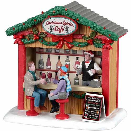 Christmas spirits cafe - christmas,