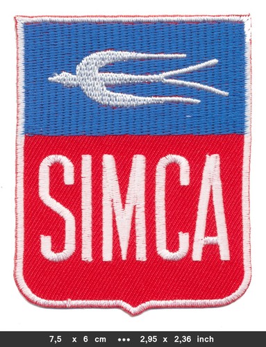 Patch toppa simca auto - toppa,