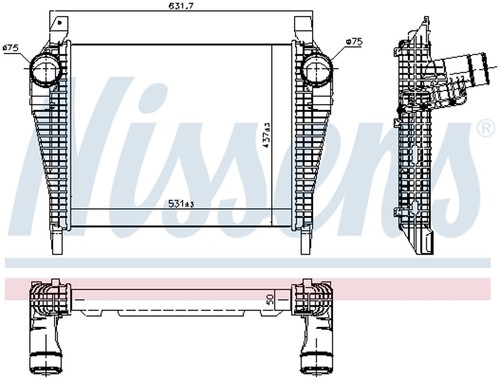 Intercooler nissens first - **,