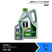 Mobil 1 ESP Formula P 5W-30 Mercedes GM Dexos2 Fiat 5+1 litri = 6 litri