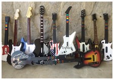 Guitar Hero PS3 selezione rock band con interruttori nuovi