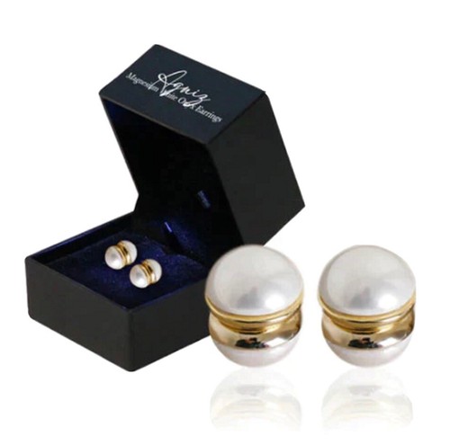 Orecchini magnetici perle - magnetici, di