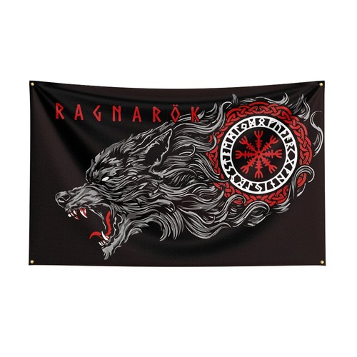 Logo vichingo grande - , bandiera