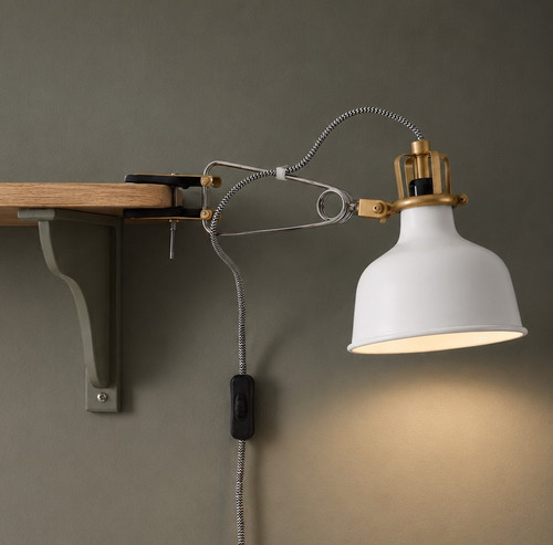 Lampada morsetto clip - morsetto,