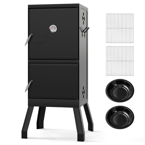 Vertical charcoal smoker bbq - smoker,