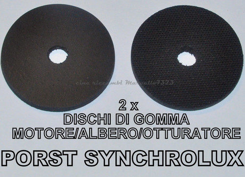 Dischi gomma ricambio - in, 2