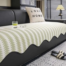 Irregular Ice Silk Sofa Cover