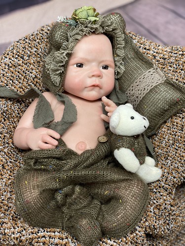 Bambola reborn baby girl - reborn,