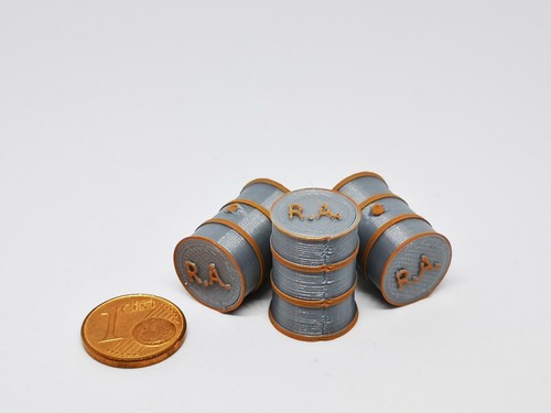 3x bidoni carburante - 1/43,
