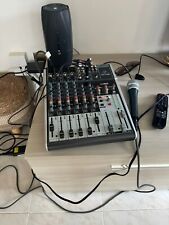 2 Casse acustiche da dj + mixer e stadivi