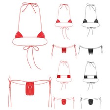Set micro bikini donna lucido