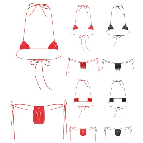 Set micro bikini donna - , lucido