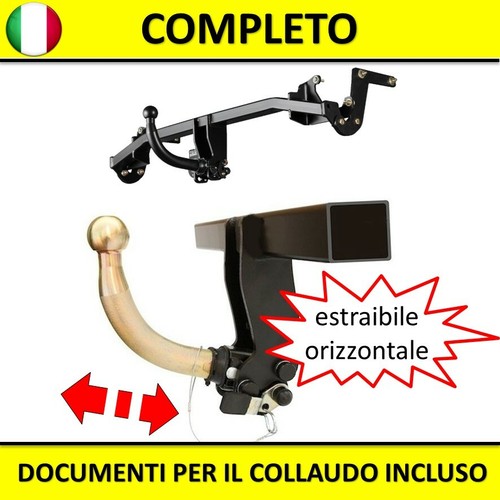 Gancio traino estraibile - di,