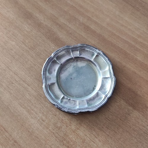 Piattino argento 800 - in,