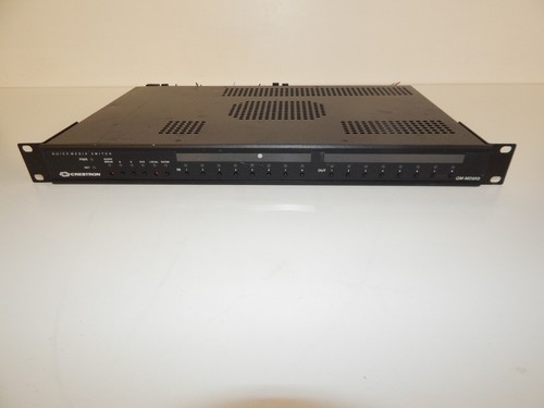 Crestron md8x8 video - crestron, qm-md8x8