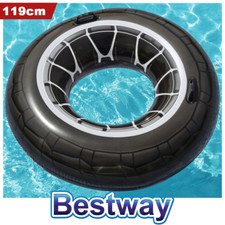 CIAMBELLA SALVAGENTE COPERTONE PNEUMATICO MARE PISCINA 119 CM  BESTWAY