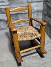 Mini sedia a dondolo vintage