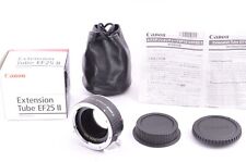 [Come nuovo in scatola] Canon EF tubo di prolunga attacco EF25II adattatore obiettivo fotocamera reflex Giappone
