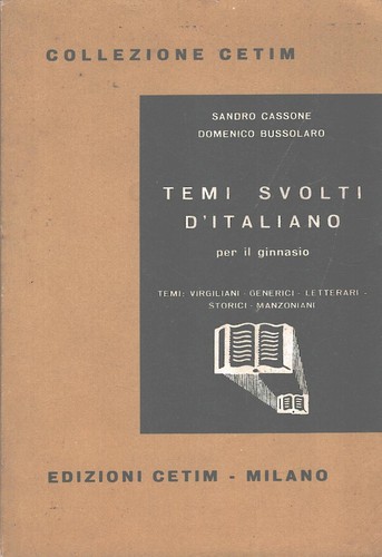 Temi svolti italiano - d'italiano, per