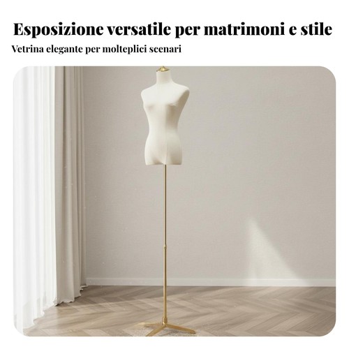 Manichino mezzo busto con - manichino,