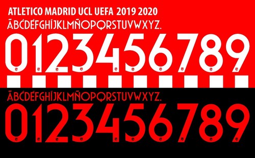 Set nome numero per - nome, atletico