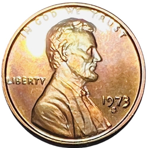 1973 lincoln one cent proof - 1973,