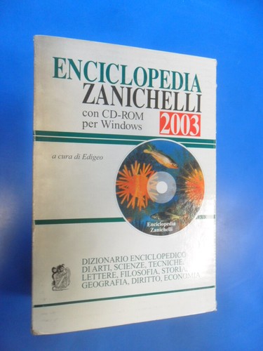 Enciclopedia zanichelli 2003 - zanichelli,