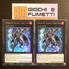 LOTTO 2X NUMERO 60: DUGARES IL SENZATEMPO italiano YUGIOH rarità ULTRA yu-gi-oh!