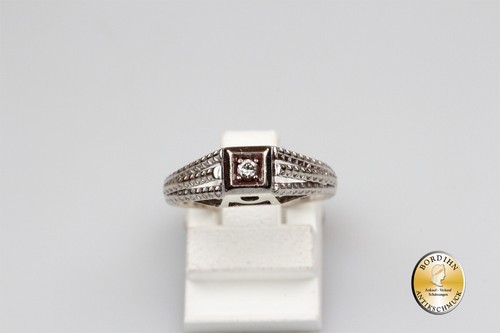 Anello carati oro bianco - oro,