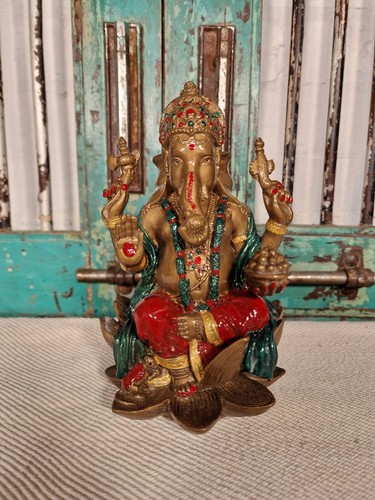 Hand painted lord - hand, ganesha