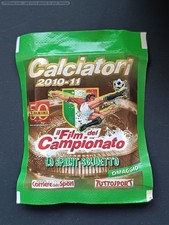 bustina sigillata calciatori panini 2010/2011 film campionato sprint scudetto