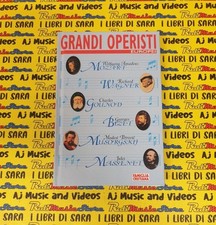 BOOK LIBRO grandi operisti europei FAMIGLIA CRISTIANA Mozart Bizet Wagner (L60)