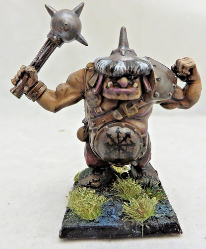 Warhammer ogre well painted - well,