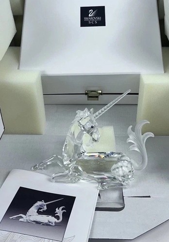 1996 swarovski crystal unicorn - swarovski,